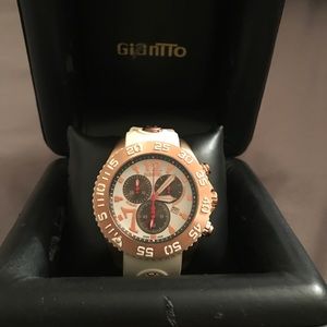 Giantto Titanic rose gold and white